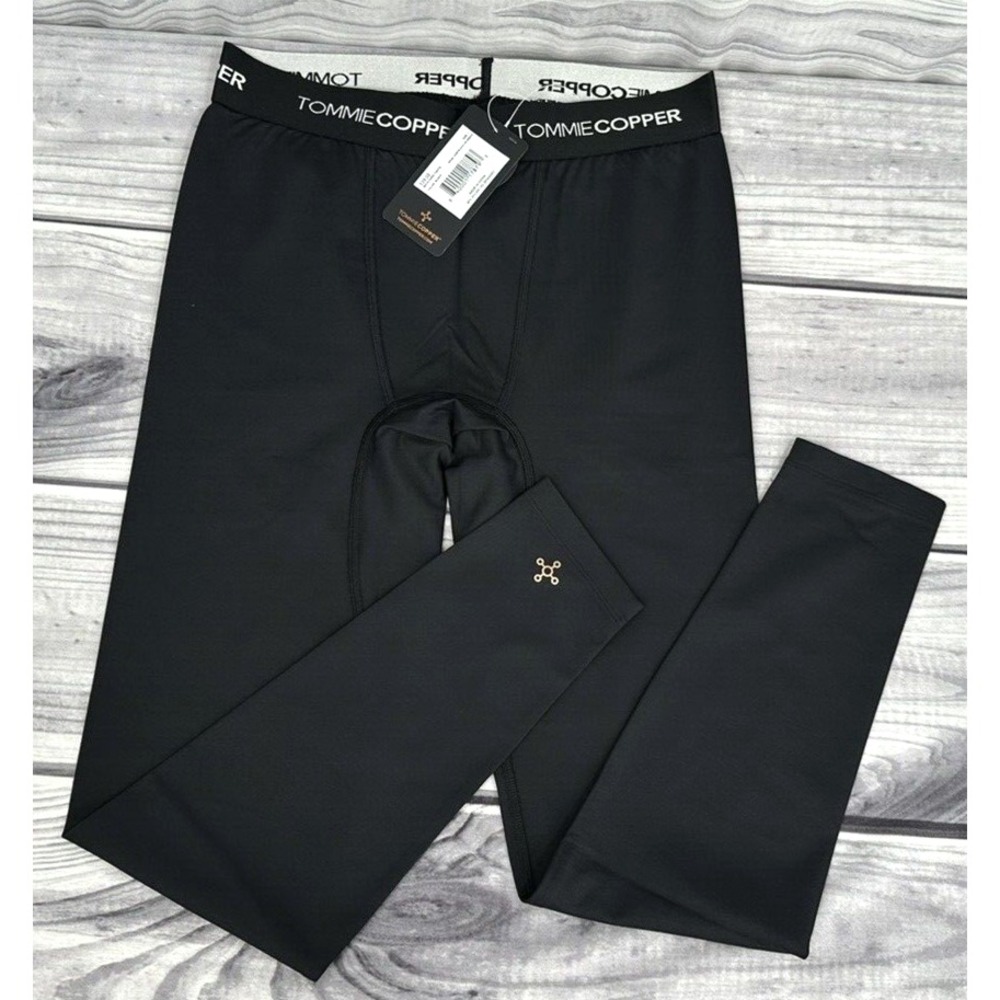 TOMMIE COPPER CORE BASE LAYER COMPRESSION TIGHTS Youth Boy Size‎ Large BLACK